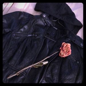 Leather Jacket 🌌🖤🥀